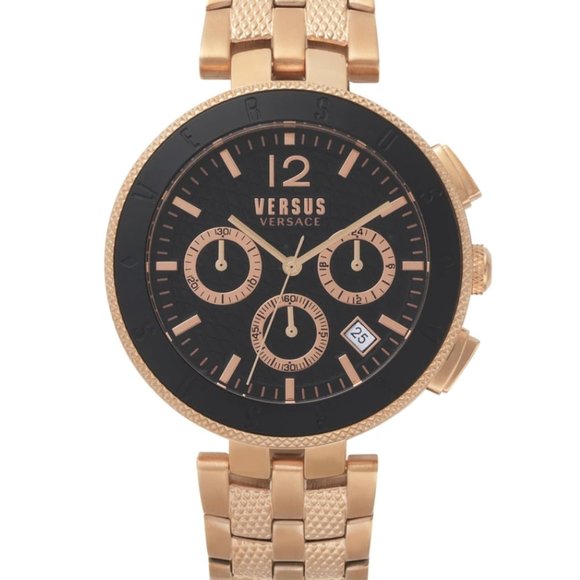 Versace Versus 44mm Ion Plated Watch - Picture 1 of 4